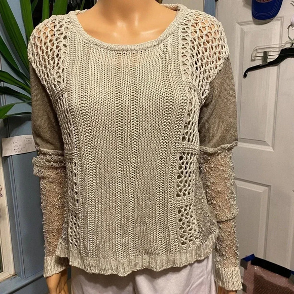 Sweaters - ANVRDIE Angel never die Cable Knit Sweater Women 0-3